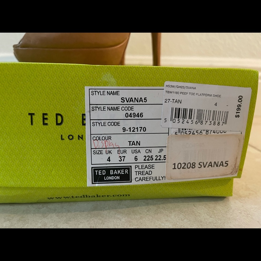 Ted Baker Peep Toe Platform Pumps - image 2